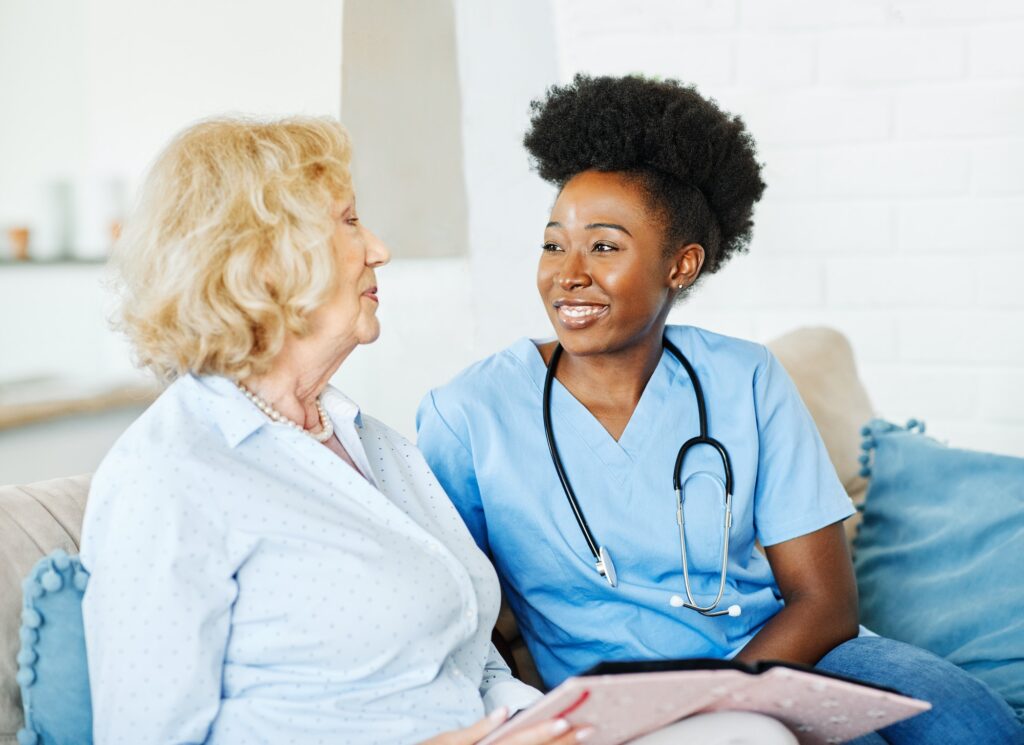 nurse doctor senior care caregiver help assistence retirement home nursing elderly woman health